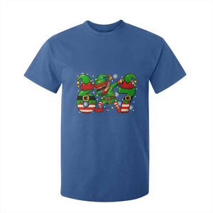 Funny Elf Dab Six Seven Meme T Shirt For Kid Christmas Trending 67 Gift TS12 Royal Blue Print Your Wear