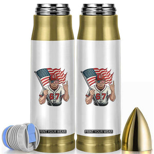Funny Trump Patriotic 67 Meme Bullet Tumbler Six Seven Gen Alpha Slang Gift TS12 White Print Your Wear