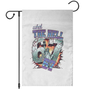 Funny Statue Of Liberty Six Seven Meme Garden Flag What The Hell Is 67 Gift TS12 White Print Your Wear