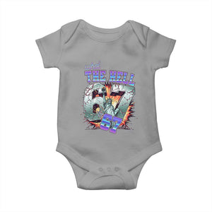 Funny Statue Of Liberty Six Seven Meme Baby Onesie What The Hell Is 67 Gift TS12 Sport Gray Print Your Wear
