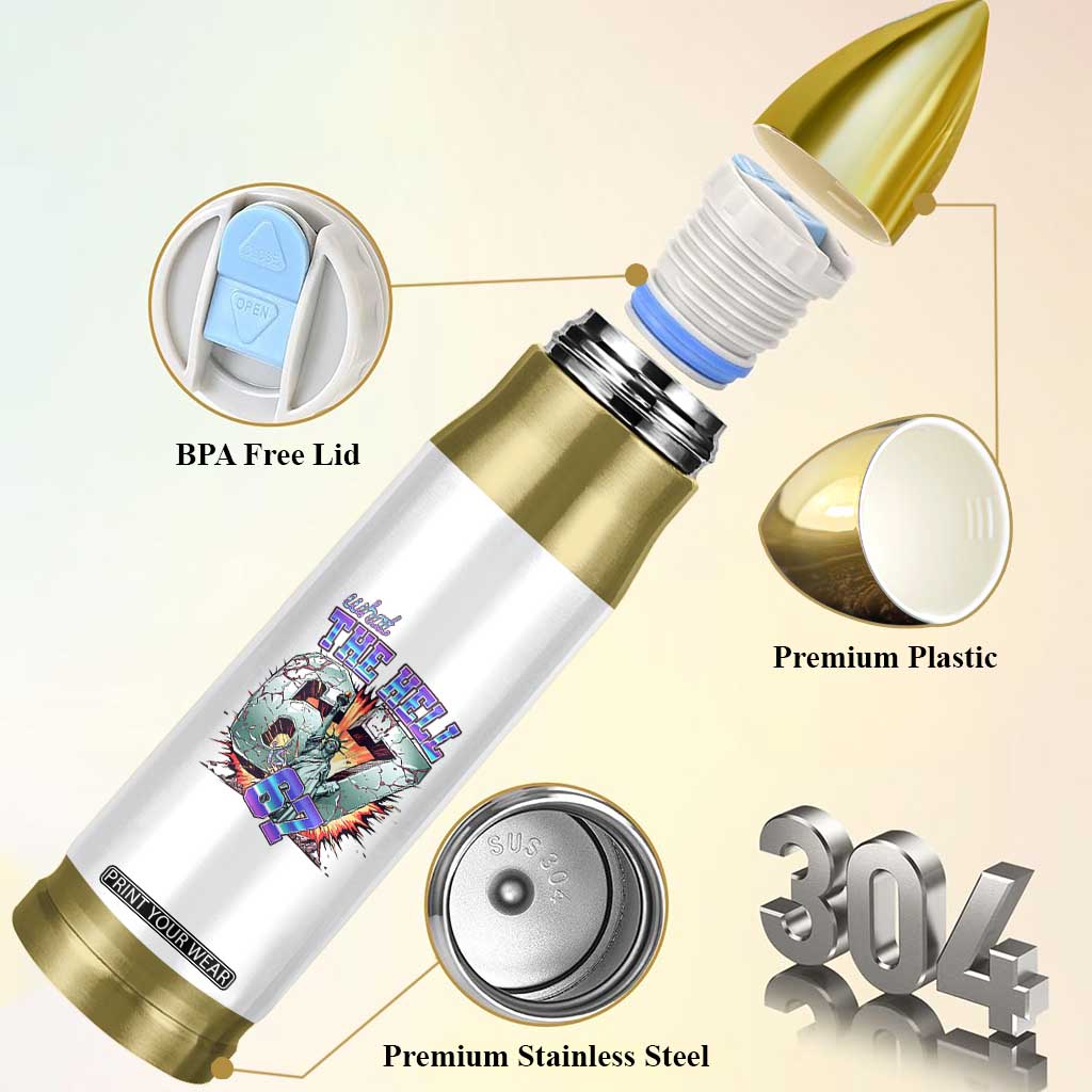 Funny Statue Of Liberty Six Seven Meme Bullet Tumbler What The Hell Is 67 Gift TS12 Print Your Wear