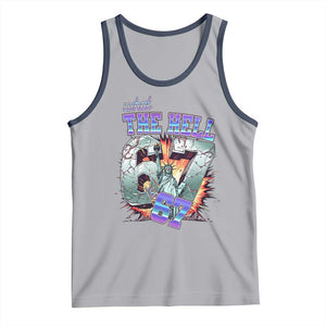 Funny Statue Of Liberty Six Seven Meme Tank Top What The Hell Is 67 Gift TS12 Athletic Heather Navy Print Your Wear