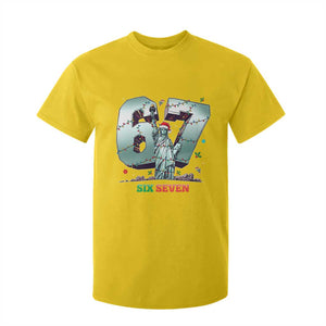 Statue Of Liberty Six Seven Meme T Shirt For Kid Trendy Gen Z Christmas Gift TS12 Daisy Print Your Wear