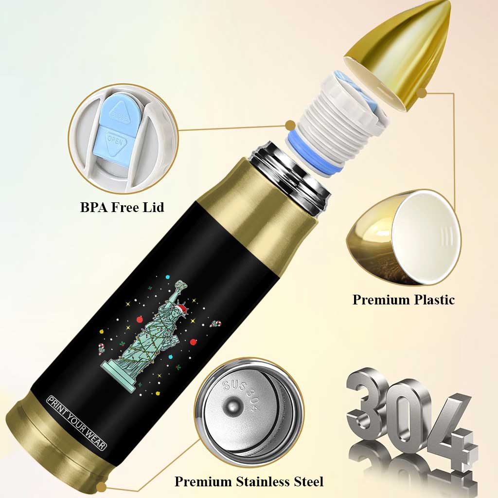 Statue Of Liberty Six Seven Meme Bullet Tumbler Gen Alpha 67 Trend Christmas Gift TS12 Print Your Wear