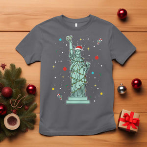 Statue Of Liberty Six Seven Meme T Shirt Gen Alpha 67 Trend Christmas Gift TS12 Charcoal Print Your Wear