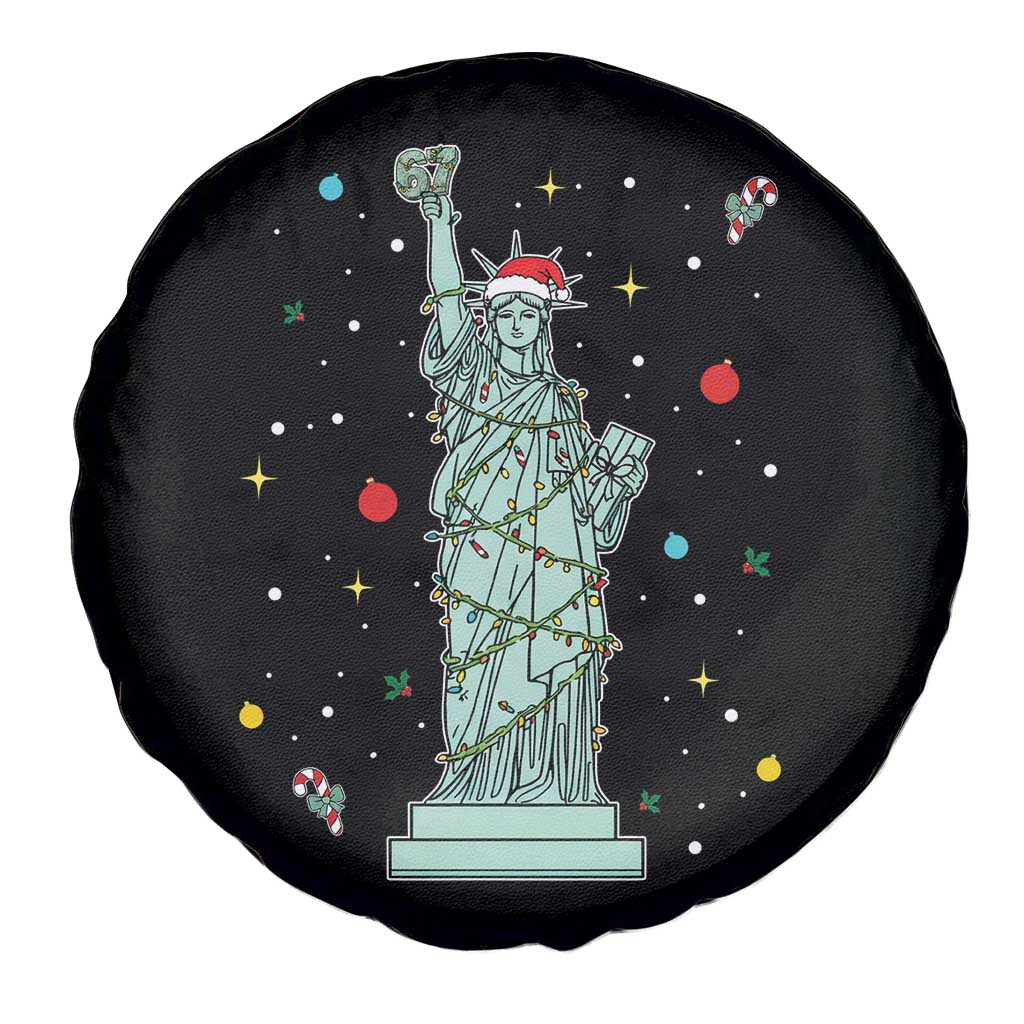 Statue Of Liberty Six Seven Meme Spare Tire Cover Gen Alpha 67 Trend Christmas Gift TS12 Print Your Wear