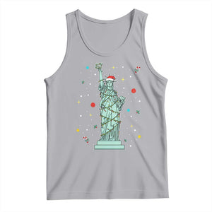 Statue Of Liberty Six Seven Meme Tank Top Gen Alpha 67 Trend Christmas Gift TS12 Athletic Heather Print Your Wear