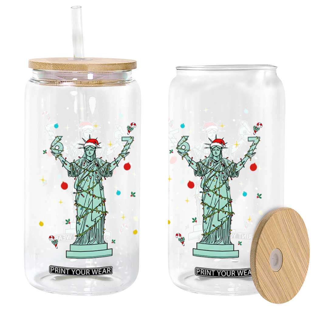 Doot Doot 67 Statue Of Liberty Glass Can Funny Gen Alpha 67 Trend Christmas Gift TS12 Print Your Wear