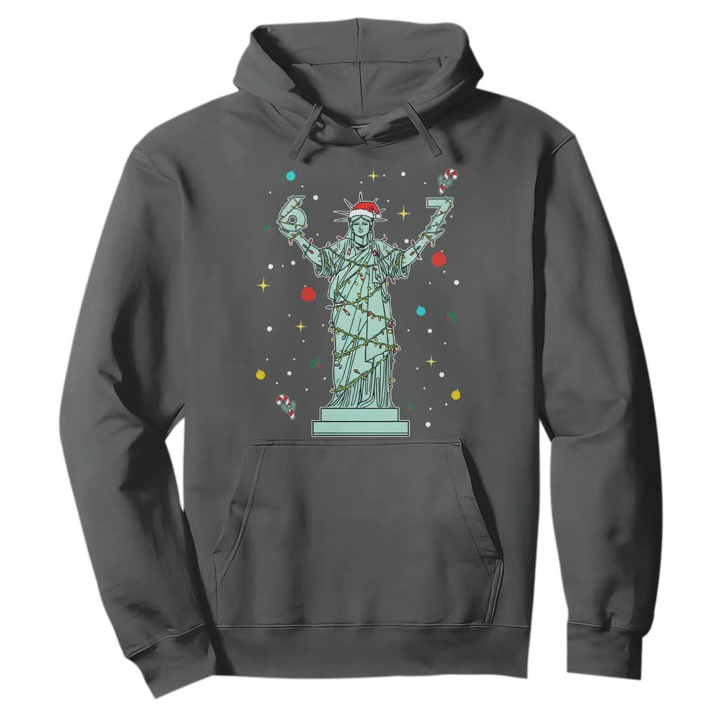 Doot Doot 67 Statue Of Liberty Hoodie Funny Gen Alpha 67 Trend Christmas Gift TS12 Dark Heather Print Your Wear