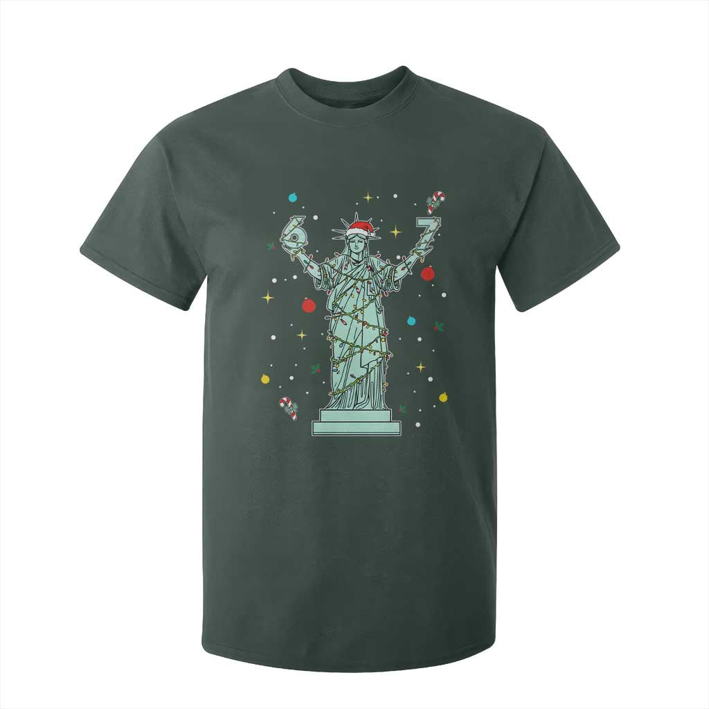 Doot Doot 67 Statue Of Liberty T Shirt For Kid Funny Gen Alpha 67 Trend Christmas Gift TS12 Dark Forest Green Print Your Wear