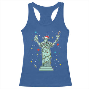Doot Doot 67 Statue Of Liberty Racerback Tank Top Funny Gen Alpha 67 Trend Christmas Gift TS12 Royal Blue Print Your Wear