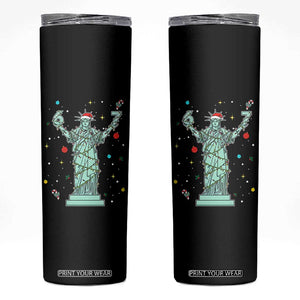 Doot Doot 67 Statue Of Liberty Skinny Tumbler Funny Gen Alpha 67 Trend Christmas Gift TS12 Black Print Your Wear