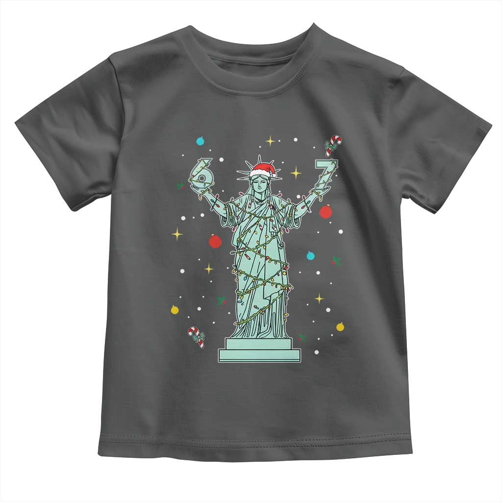 Doot Doot 67 Statue Of Liberty Toddler T Shirt Funny Gen Alpha 67 Trend Christmas Gift TS12 Dark Heather Print Your Wear