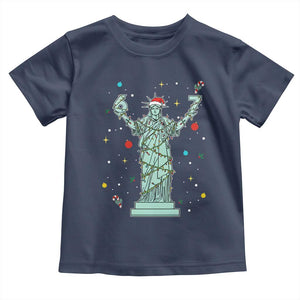 Doot Doot 67 Statue Of Liberty Toddler T Shirt Funny Gen Alpha 67 Trend Christmas Gift TS12 Navy Print Your Wear