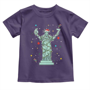 Doot Doot 67 Statue Of Liberty Toddler T Shirt Funny Gen Alpha 67 Trend Christmas Gift TS12 Purple Print Your Wear