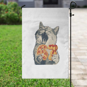 Six Seven Meme Cat 67 Pizza Nugget Garden Flag Funny Gen Alpha 67 Trend Gift TS12 Print Your Wear