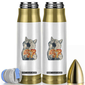 Six Seven Meme Cat 67 Pizza Nugget Bullet Tumbler Funny Gen Alpha 67 Trend Gift TS12 White Print Your Wear