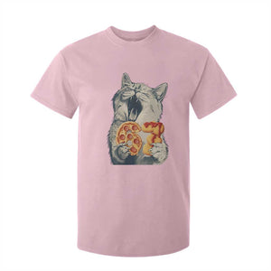 Six Seven Meme Cat 67 Pizza Nugget T Shirt For Kid Funny Gen Alpha 67 Trend Gift TS12 Light Pink Print Your Wear