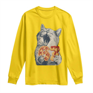 Six Seven Meme Cat 67 Pizza Nugget Long Sleeve Shirt Funny Gen Alpha 67 Trend Gift TS12 Daisy Print Your Wear