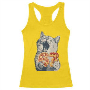 Six Seven Meme Cat 67 Pizza Nugget Racerback Tank Top Funny Gen Alpha 67 Trend Gift TS12 Daisy Print Your Wear