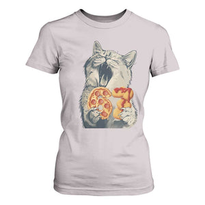 Six Seven Meme Cat 67 Pizza Nugget T Shirt For Women Funny Gen Alpha 67 Trend Gift TS12 Ice Gray Print Your Wear