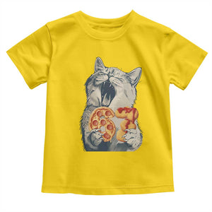 Six Seven Meme Cat 67 Pizza Nugget Toddler T Shirt Funny Gen Alpha 67 Trend Gift TS12 Daisy Print Your Wear