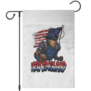 NEFP Game Day Sports Fan Gift Garden Flag TS12 White Print Your Wear