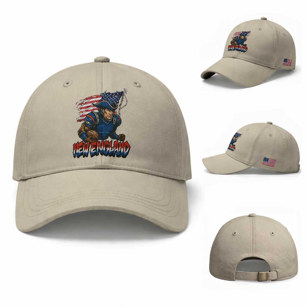NEFP Game Day Sports Fan Gift Baseball Cap TS12 Baseball Cap Universal Fit Beige Print Your Wear