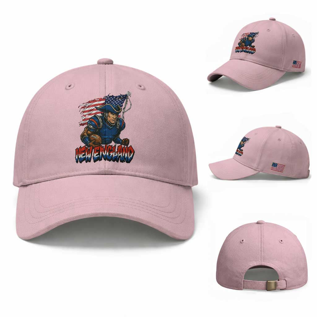 NEFP Game Day Sports Fan Gift Baseball Cap TS12 Baseball Cap Universal Fit Light Pink Print Your Wear