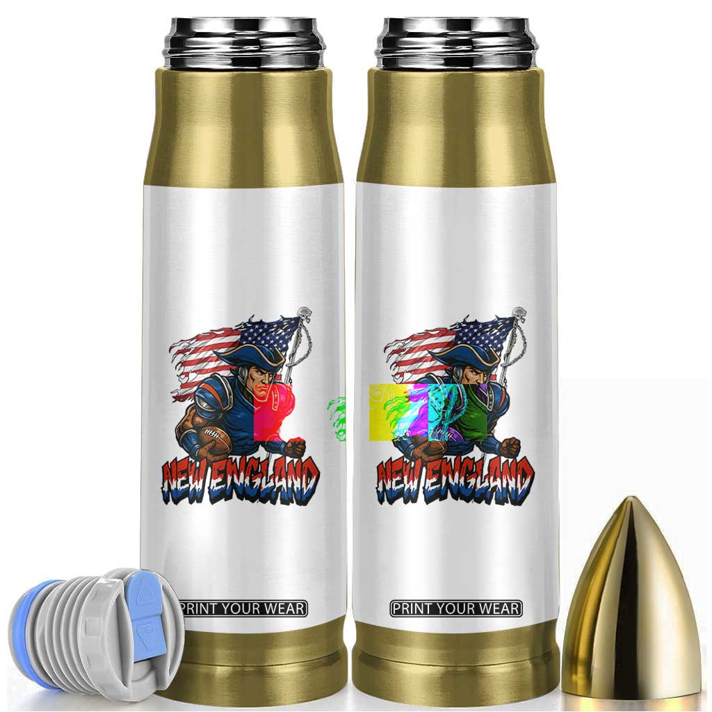 NEFP Game Day Sports Fan Gift Bullet Tumbler TS12 White Print Your Wear