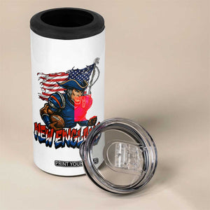 NEFP Game Day Sports Fan Gift 4 in 1 Can Cooler Tumbler TS12 Print Your Wear