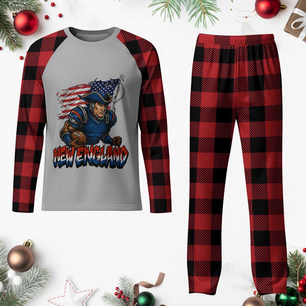 NEFP Game Day Sports Fan Gift Plaid Pajama Set TS12 Buffalo Plaid Print Your Wear