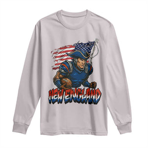 NEFP Game Day Sports Fan Gift Long Sleeve Shirt TS12 Ice Gray Print Your Wear