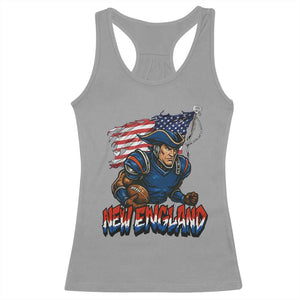 NEFP Game Day Sports Fan Gift Racerback Tank Top TS12 Sport Gray Print Your Wear
