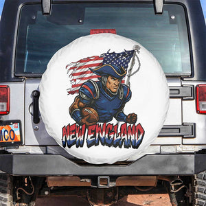 NEFP Game Day Sports Fan Gift Spare Tire Cover TS12 No hole White Print Your Wear