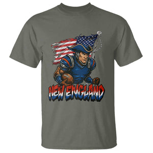 NEFP Game Day Sports Fan Gift T Shirt TS12 Military Green Print Your Wear