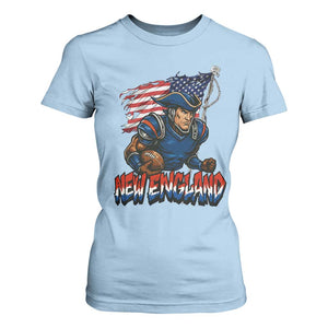 NEFP Game Day Sports Fan Gift T Shirt For Women TS12 Light Blue Print Your Wear