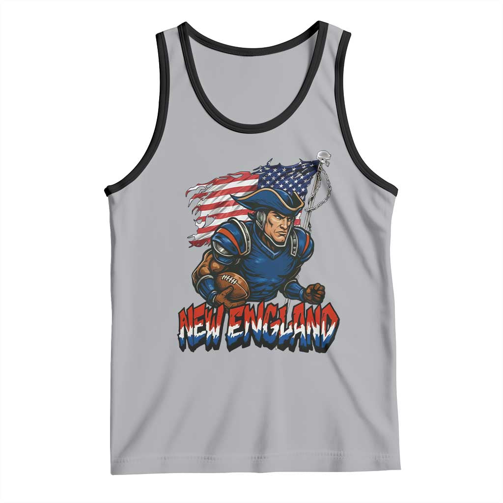 NEFP Game Day Sports Fan Gift Tank Top TS12 Athletic Heather Black Print Your Wear