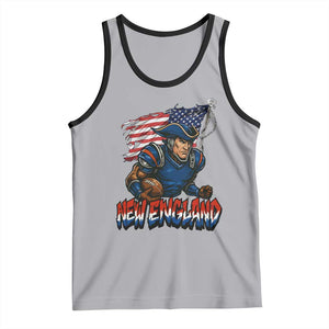 NEFP Game Day Sports Fan Gift Tank Top TS12 Athletic Heather Black Print Your Wear