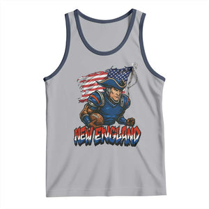 NEFP Game Day Sports Fan Gift Tank Top TS12 Athletic Heather Navy Print Your Wear