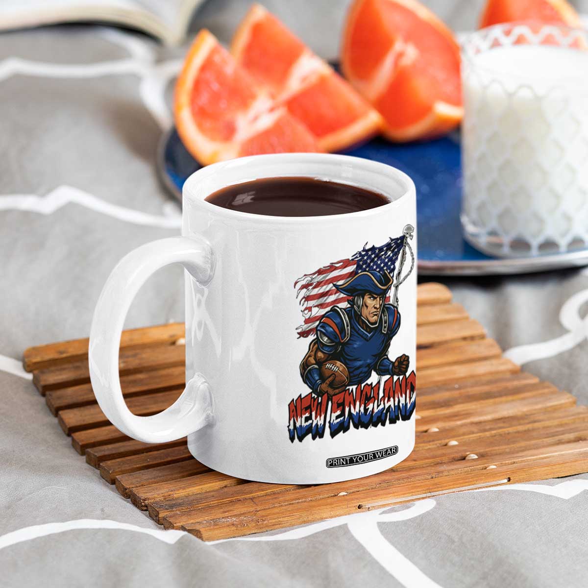 NEFP Game Day Sports Fan Gift Coffee Mug TS12 Print Your Wear