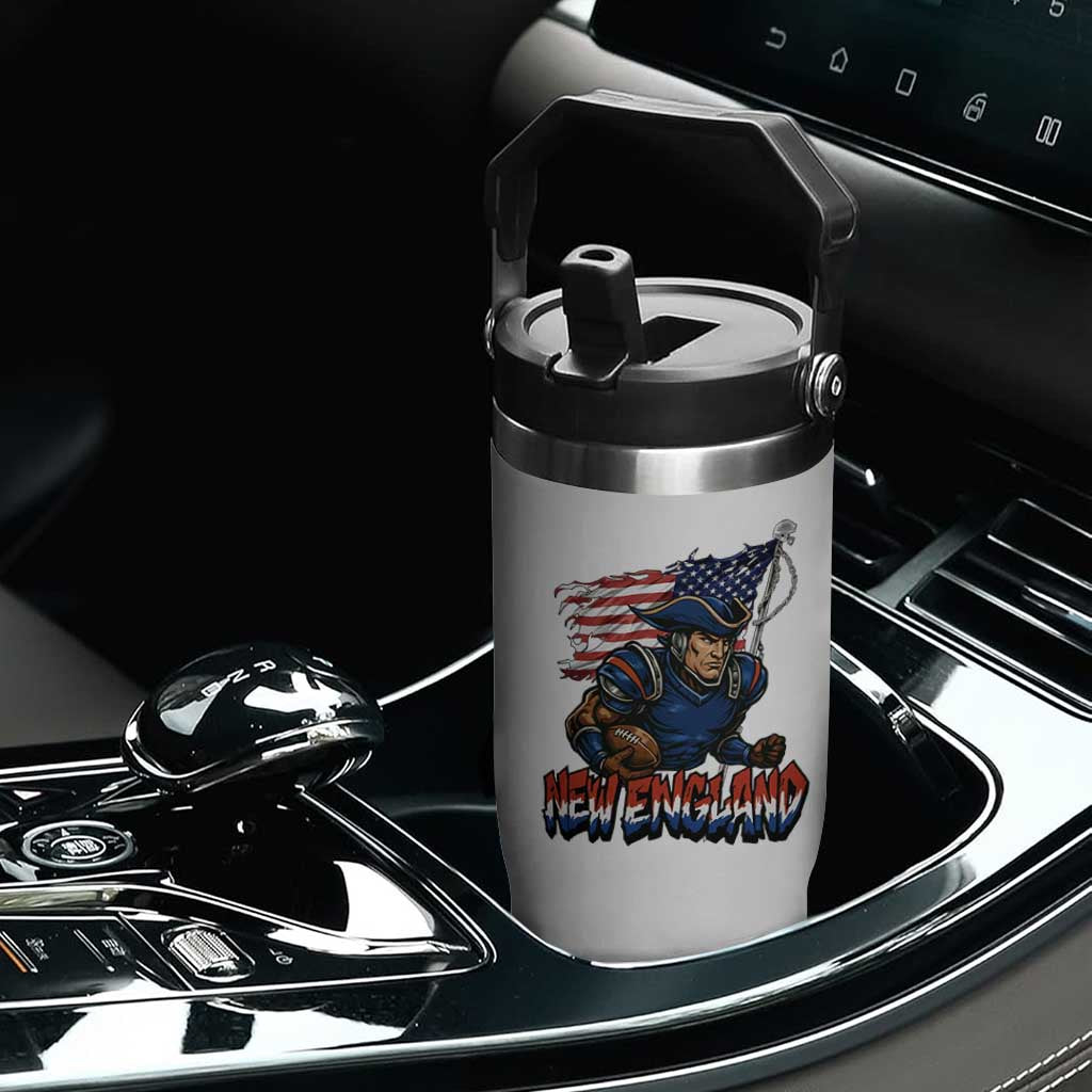 NEFP Game Day Sports Fan Gift Flip Straw Tumbler TS12 Print Your Wear