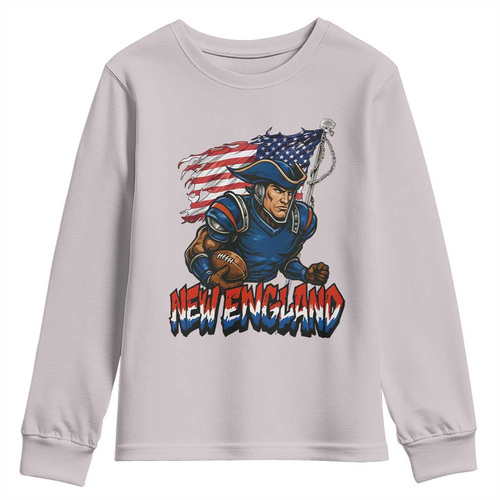 NEFP Game Day Sports Fan Gift Youth Sweatshirt TS12 Ice Gray Print Your Wear