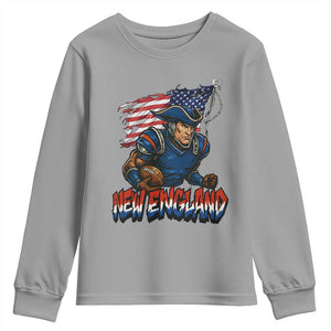 NEFP Game Day Sports Fan Gift Youth Sweatshirt TS12 Sport Gray Print Your Wear