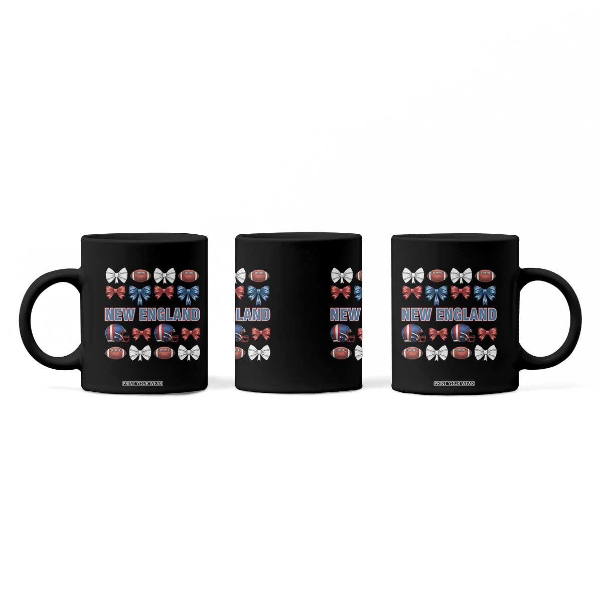 Coquette NE Football Fan Coffee Mug Gift For Women TS12 Print Your Wear