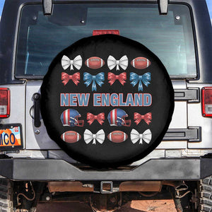 Coquette NE Football Fan Spare Tire Cover Gift For Women TS12 No hole Black Print Your Wear