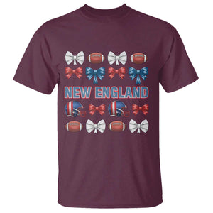 Coquette NE Football Fan T Shirt Gift For Women TS12 Maroon Print Your Wear