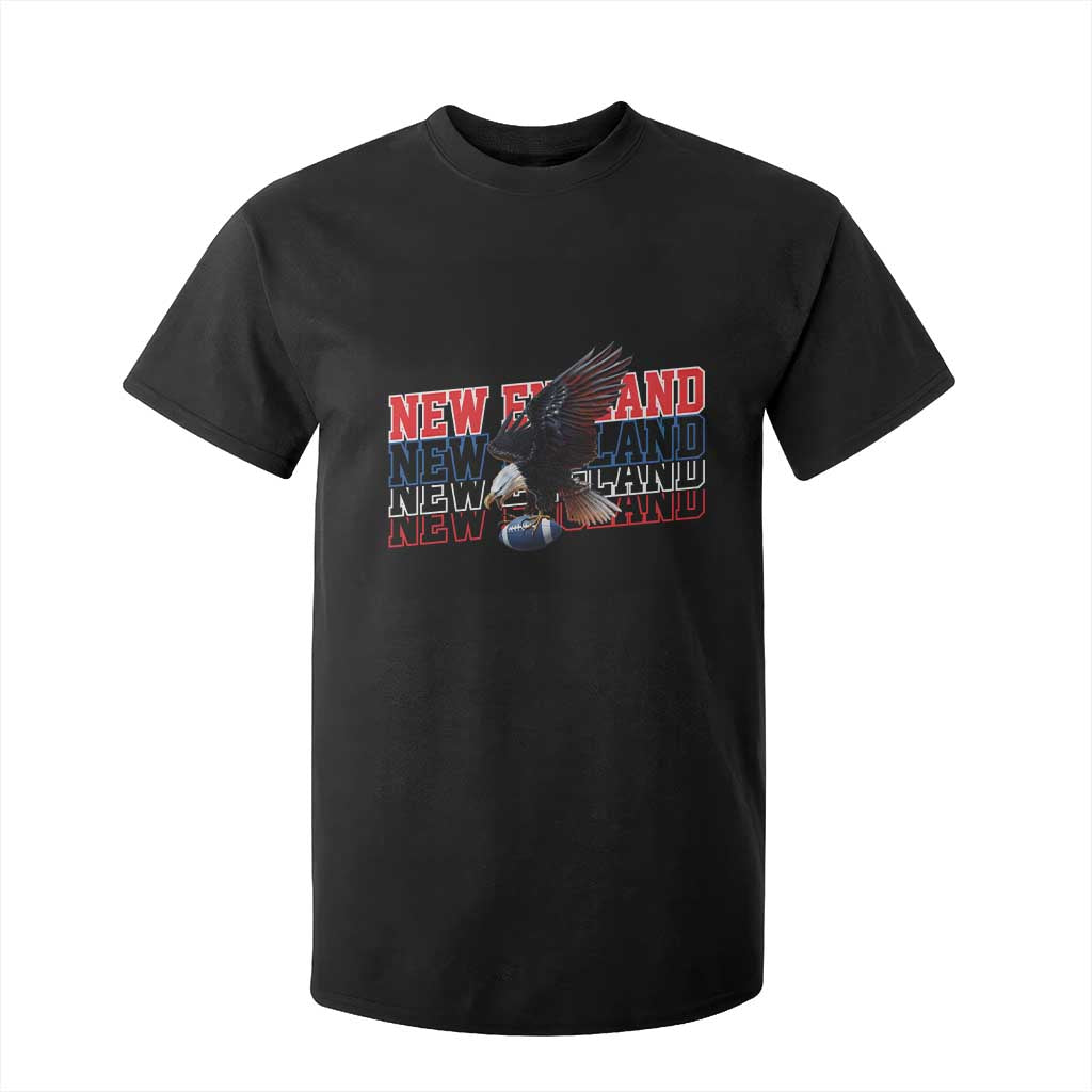 Vintage NE Football Fan T Shirt For Kid Game Day Lover Gift TS12 Black Print Your Wear