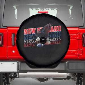 Vintage NE Football Fan Spare Tire Cover Game Day Lover Gift TS12 Black Print Your Wear