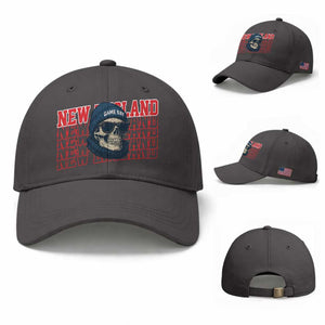 Gothic NE Football Fan Baseball Cap Game Day Lover Gift TS12 Baseball Cap Universal Fit Dark Gray Print Your Wear